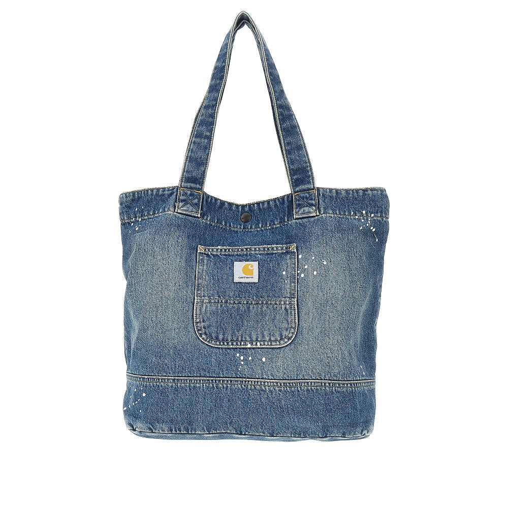 Destroy denim tote bag