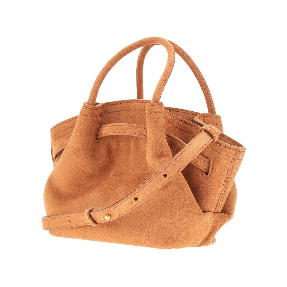 Faux suede mini 'Hana' bag