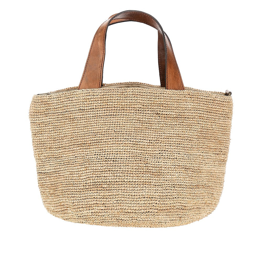 Borsa &#39;Mirozy&#39; in rafia naturale