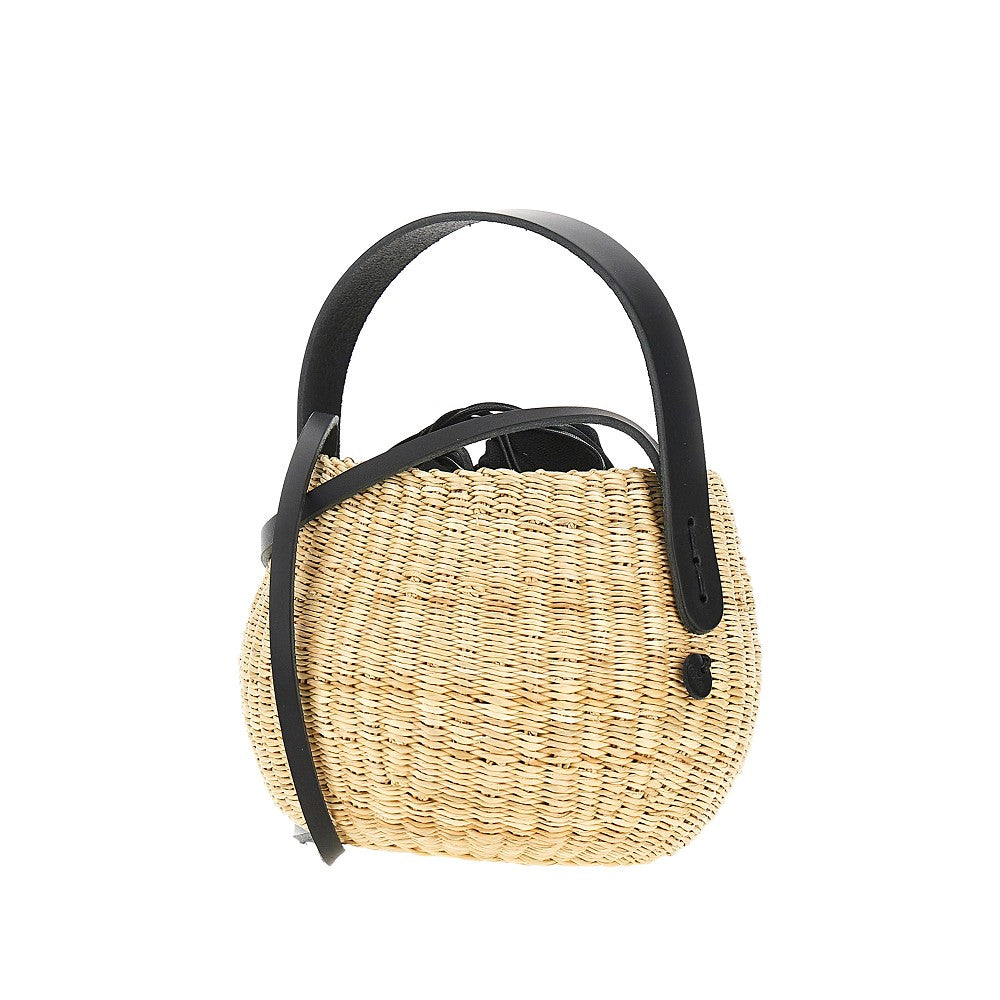 Borsa 'Orphee' in paglia intrecciata