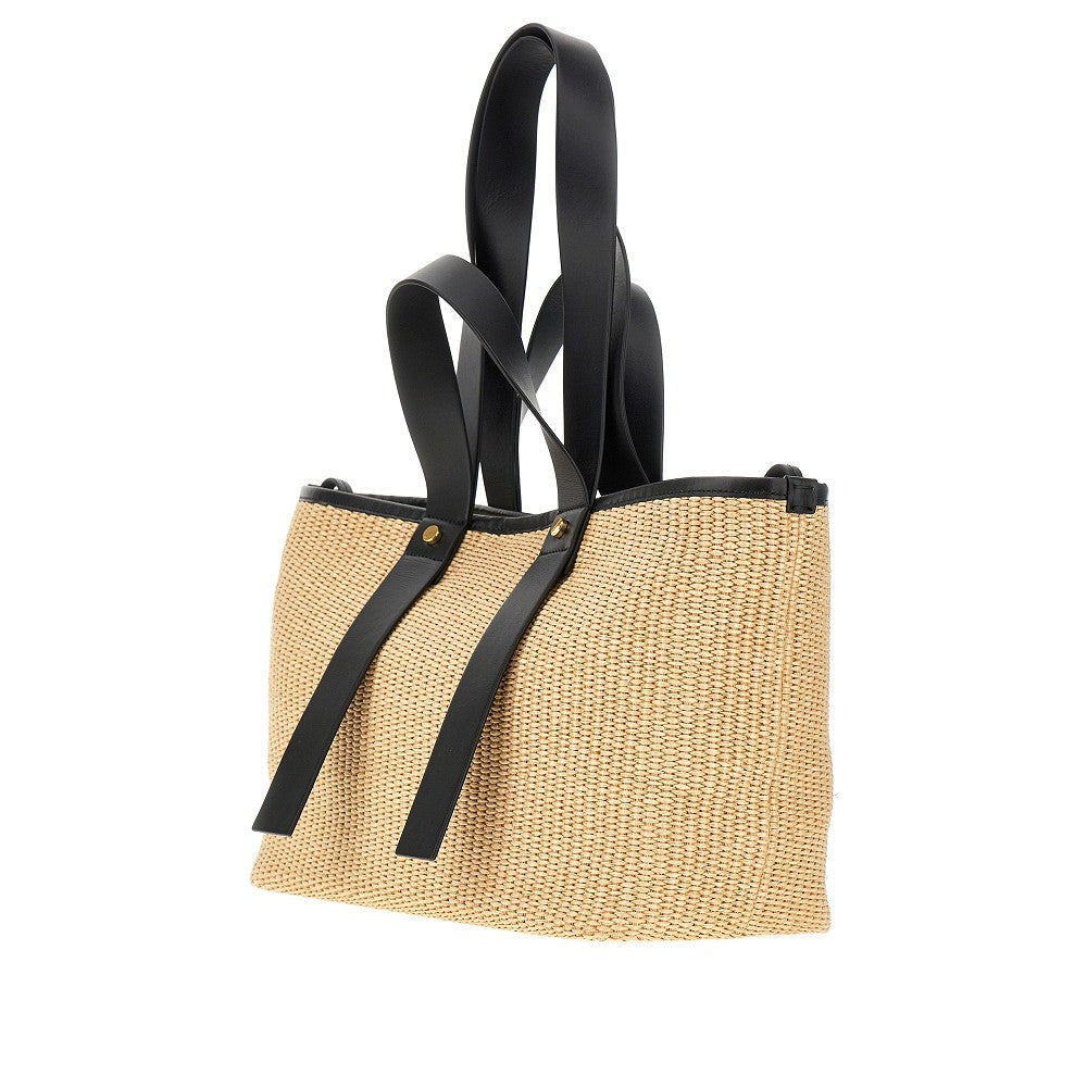 Medium &#39;Day Off&#39; raffia bag