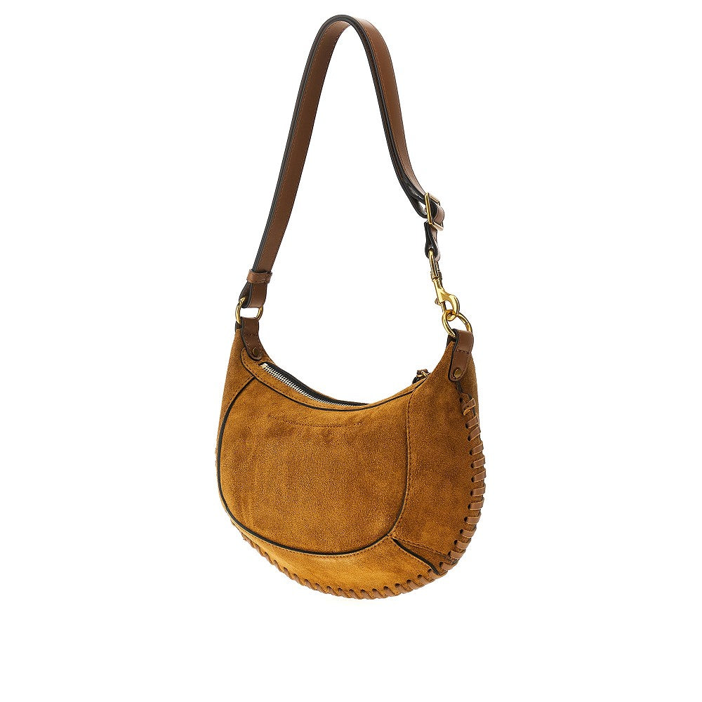 Borsa 'Oskan Moon' in pelle scamosciata