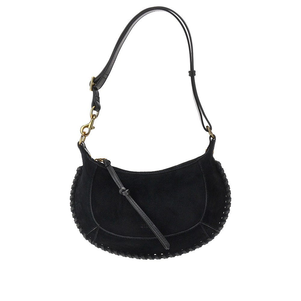 Borsa 'Oskan Moon' in pelle scamosciata