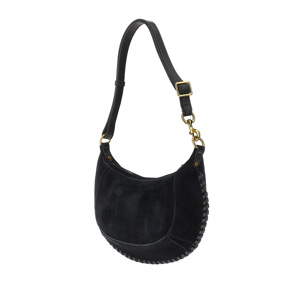 Borsa 'Oskan Moon' in pelle scamosciata
