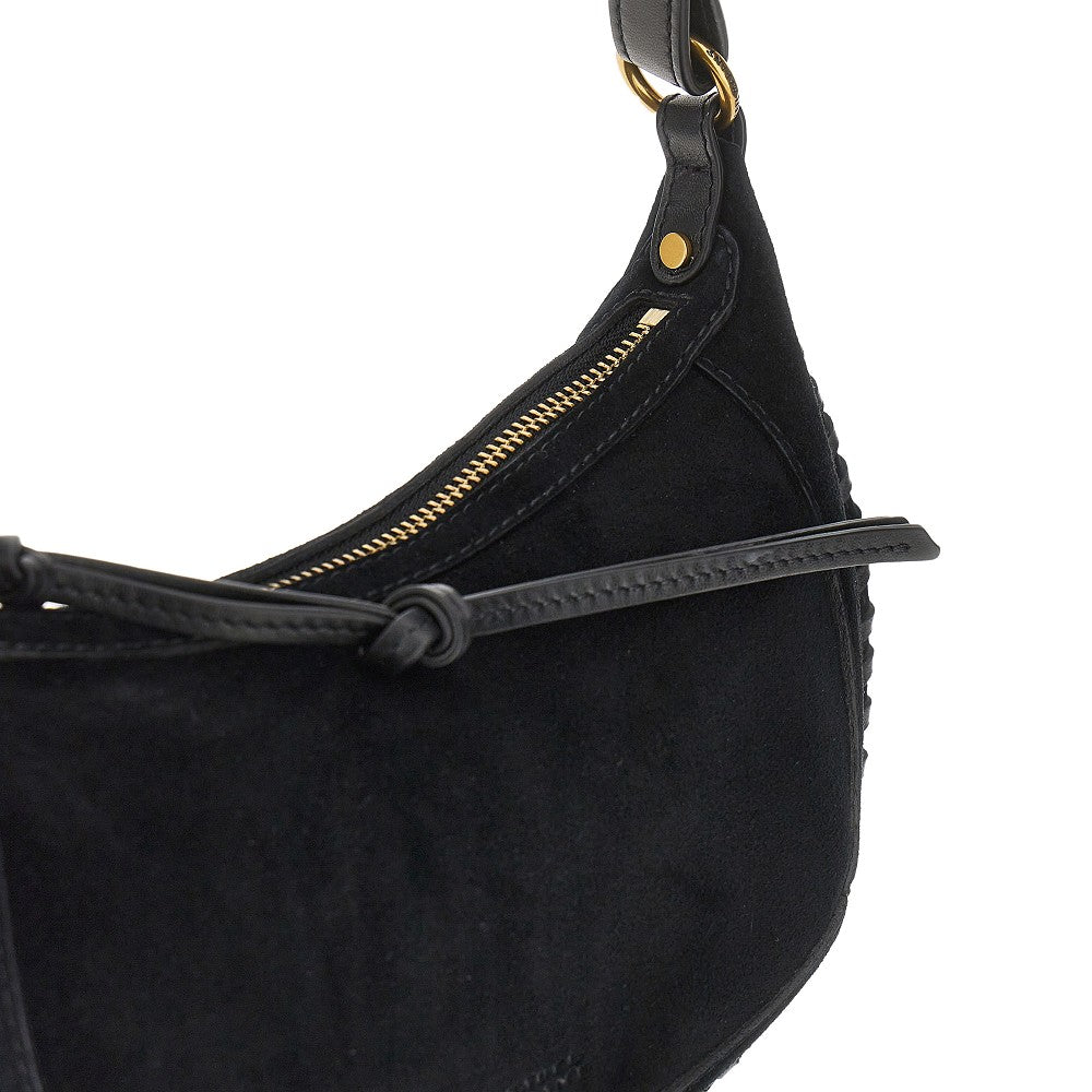 Borsa 'Oskan Moon' in pelle scamosciata