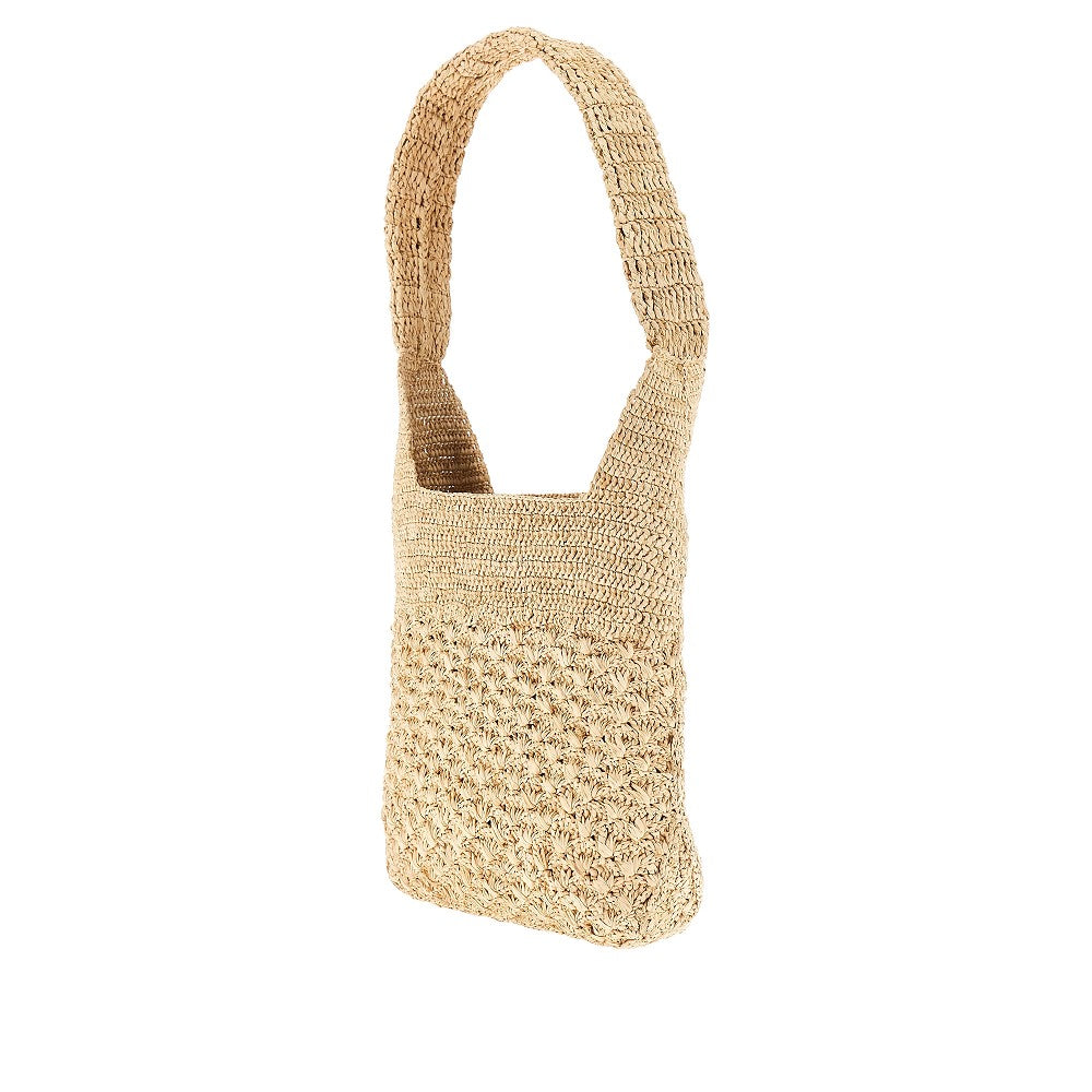 Borsa Shopping 'Praia' piccola in rafia