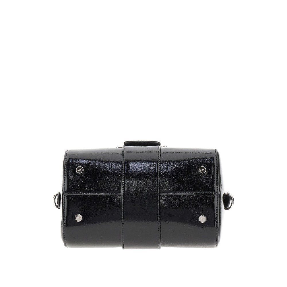 Patent leather Mini Belle Vivier bowling bag ROGER VIVIER