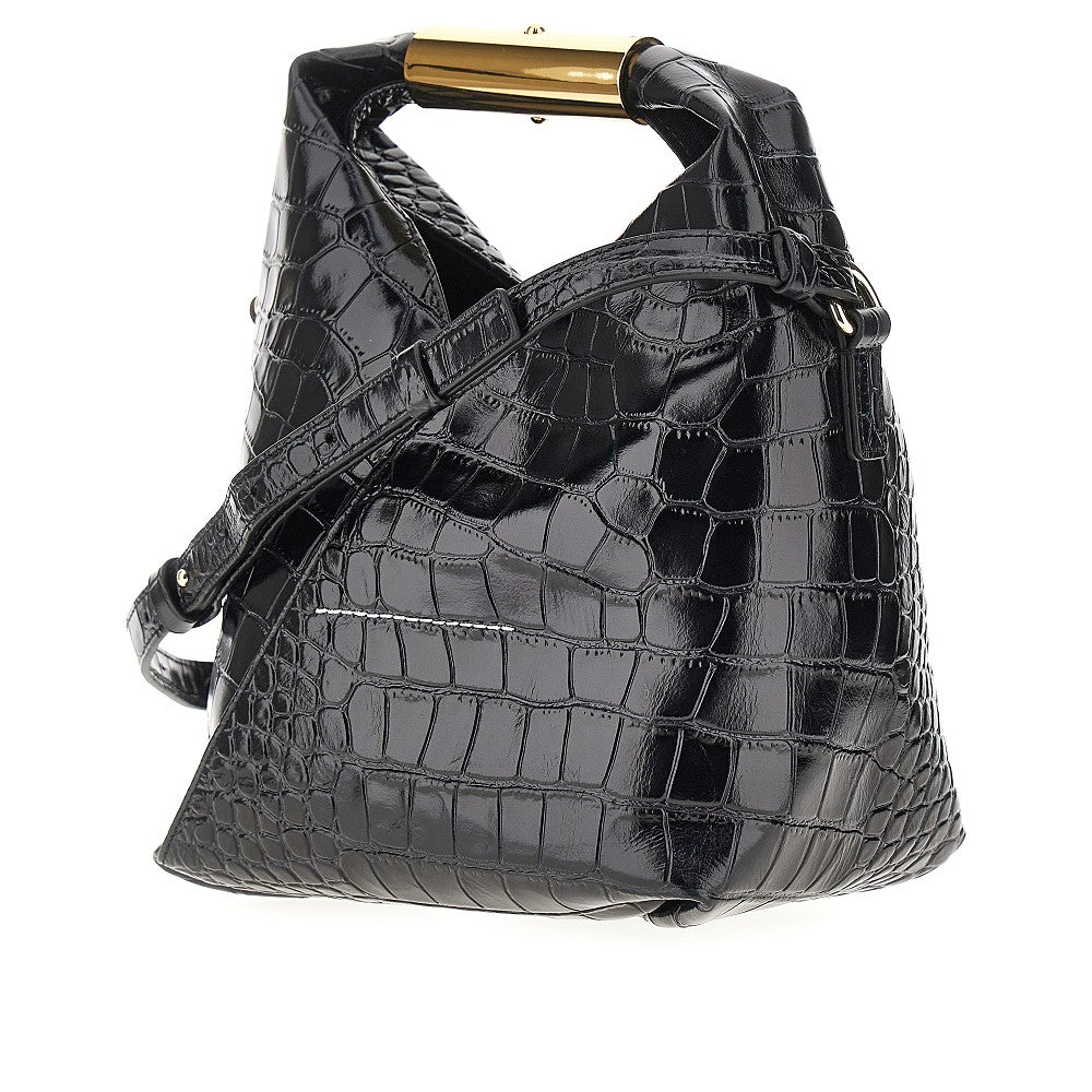 Borsa Japanese small in pelle stampa cocco