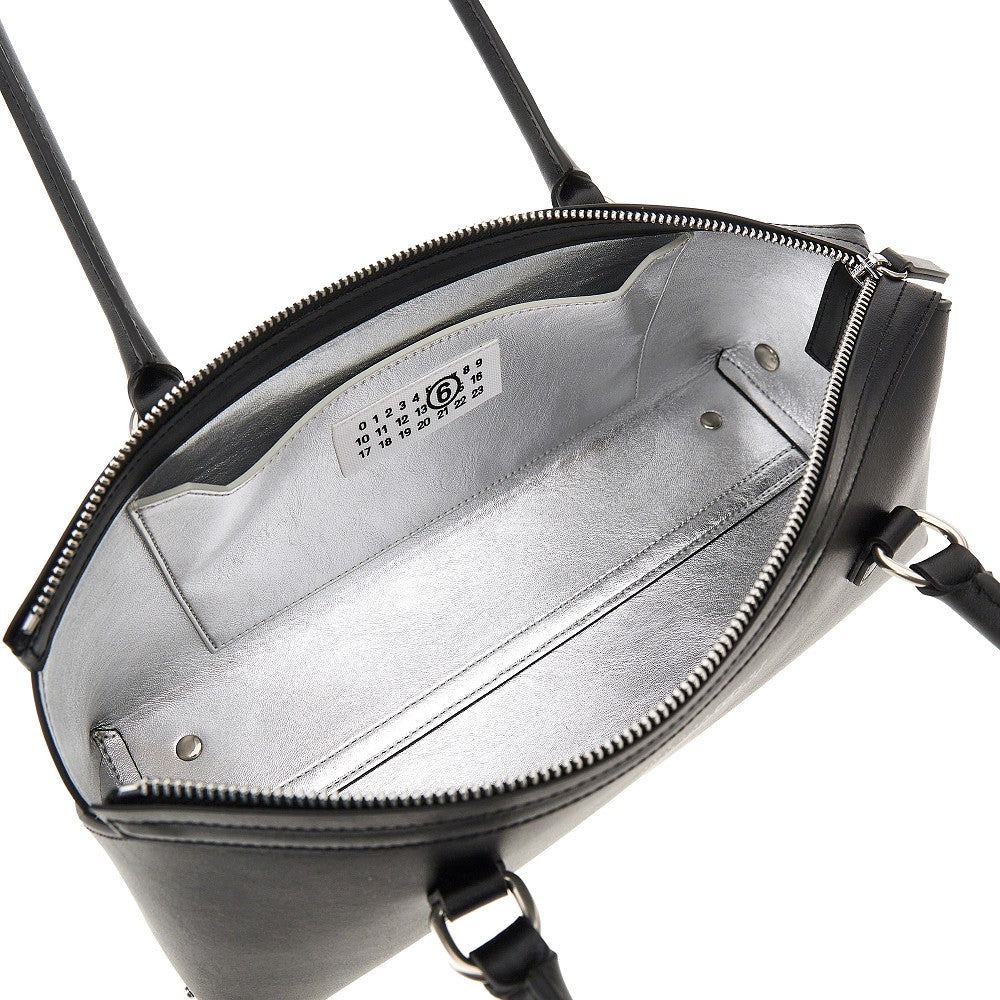 Leather small 'Bauletto' shoulder bag