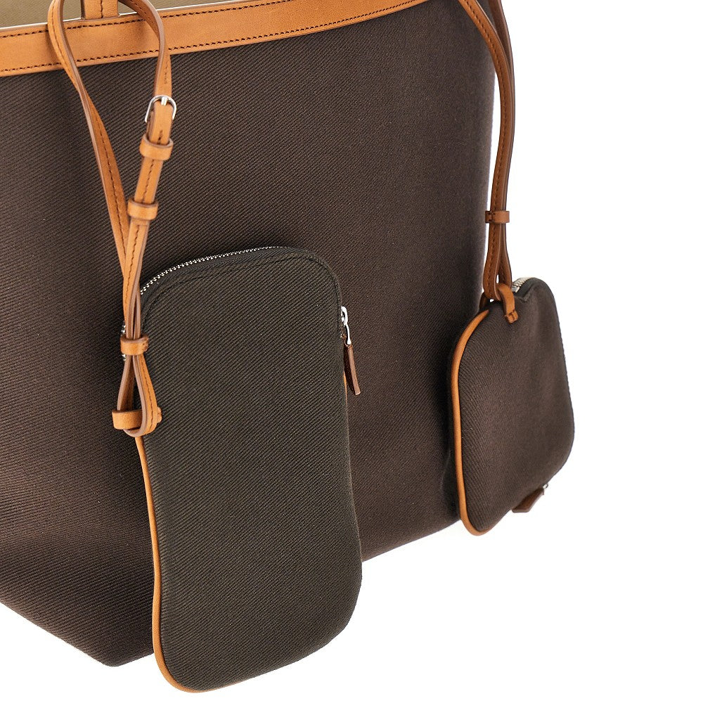 Reversible canvas 'Park Tote Three' bag