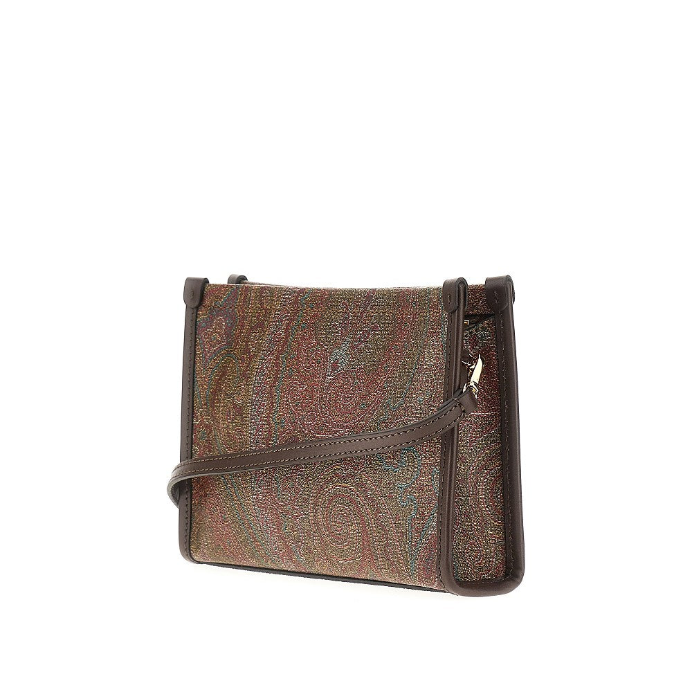 Paisley pouch with Pegaso patch