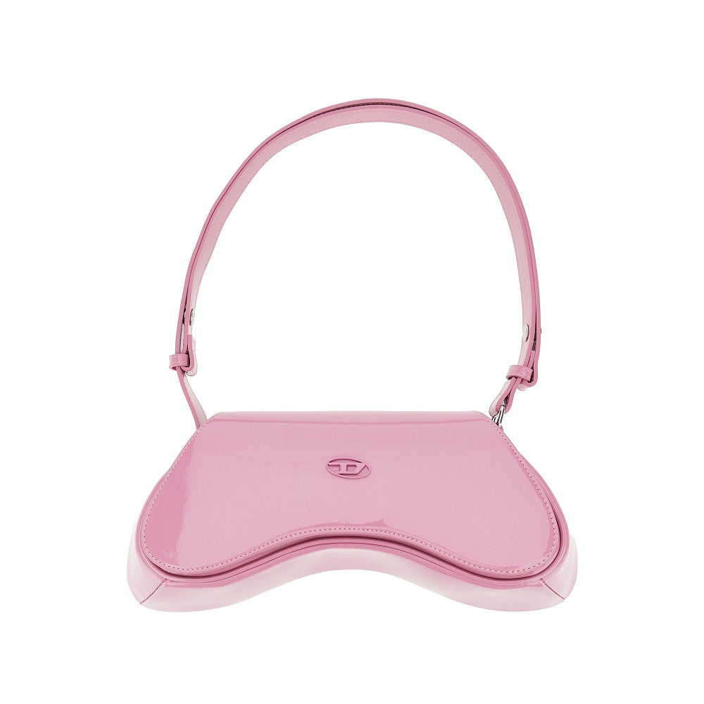 Borsa 'Play' in similpelle lucida