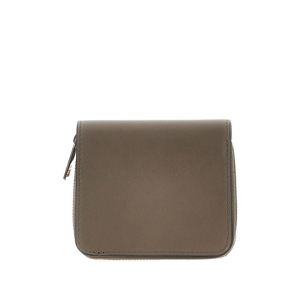 Portafoglio bi-fold piccolo in pelle