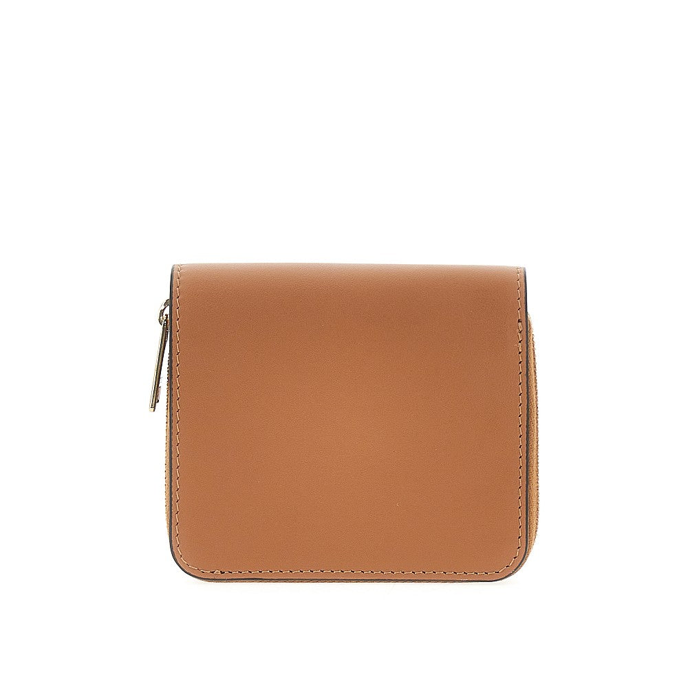 Portafoglio bi-fold piccolo in pelle