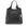 Grained leather mini shopping bag