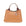 Grained leather micro shopping bag