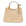 Shopping bag micro in pelle martellata