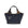 Grained leather mini shopping bag