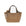 Grained leather mini shopping bag
