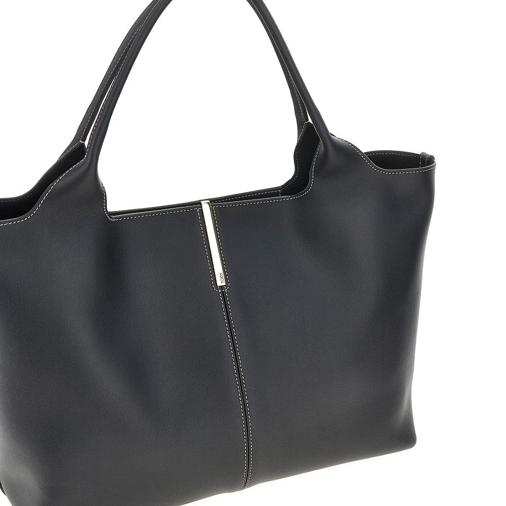 Shopping bag Medio-Piccola in pelle
