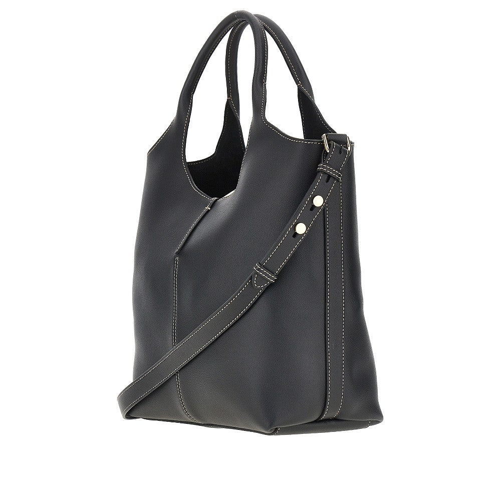 Borsa shopping Tote piccola in pelle