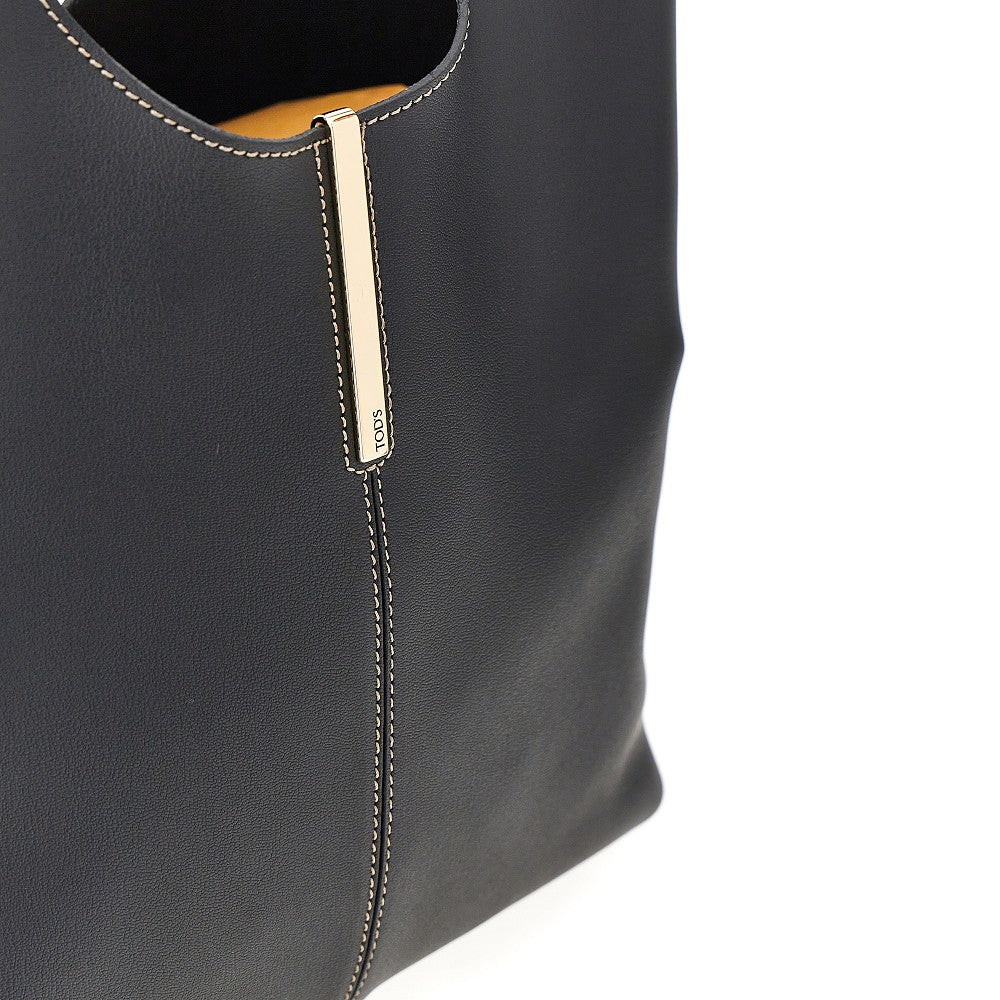 Borsa shopping Tote piccola in pelle