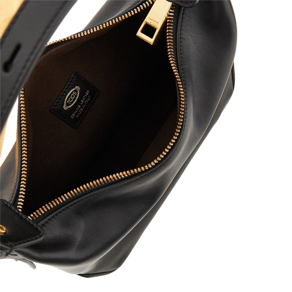 Borsa Mini Metal Dots in pelle