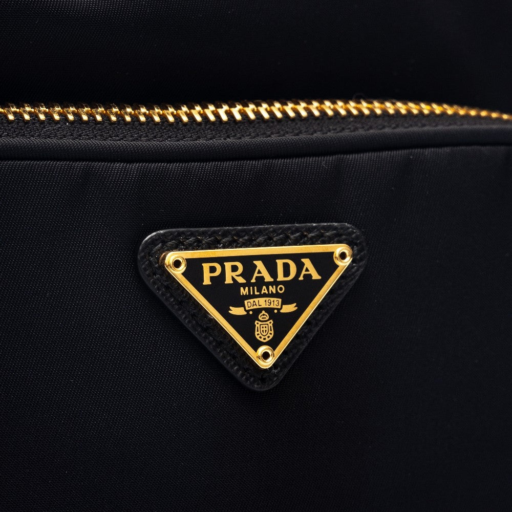 Borsa secchiello 'Prada Duet' in Re-Nylon