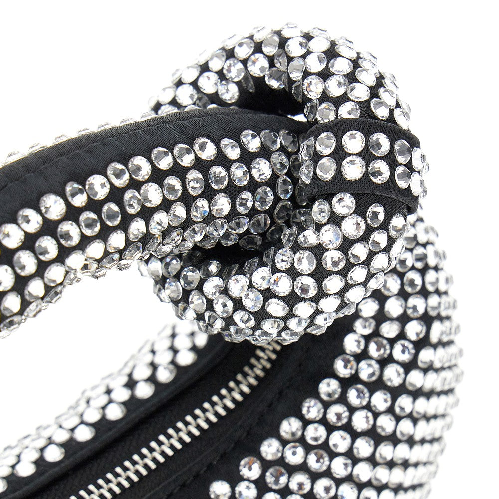 Mini bag 'Abacus' con strass