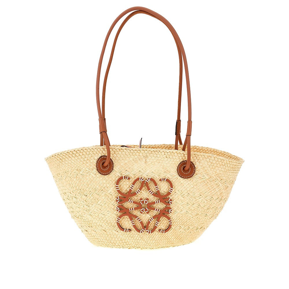 Iraca palm small basket bag