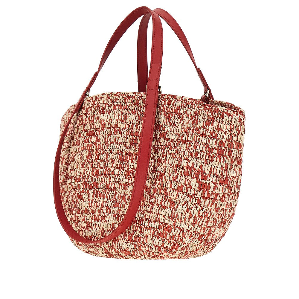 Basket bag 'Eclipse' media in rafia