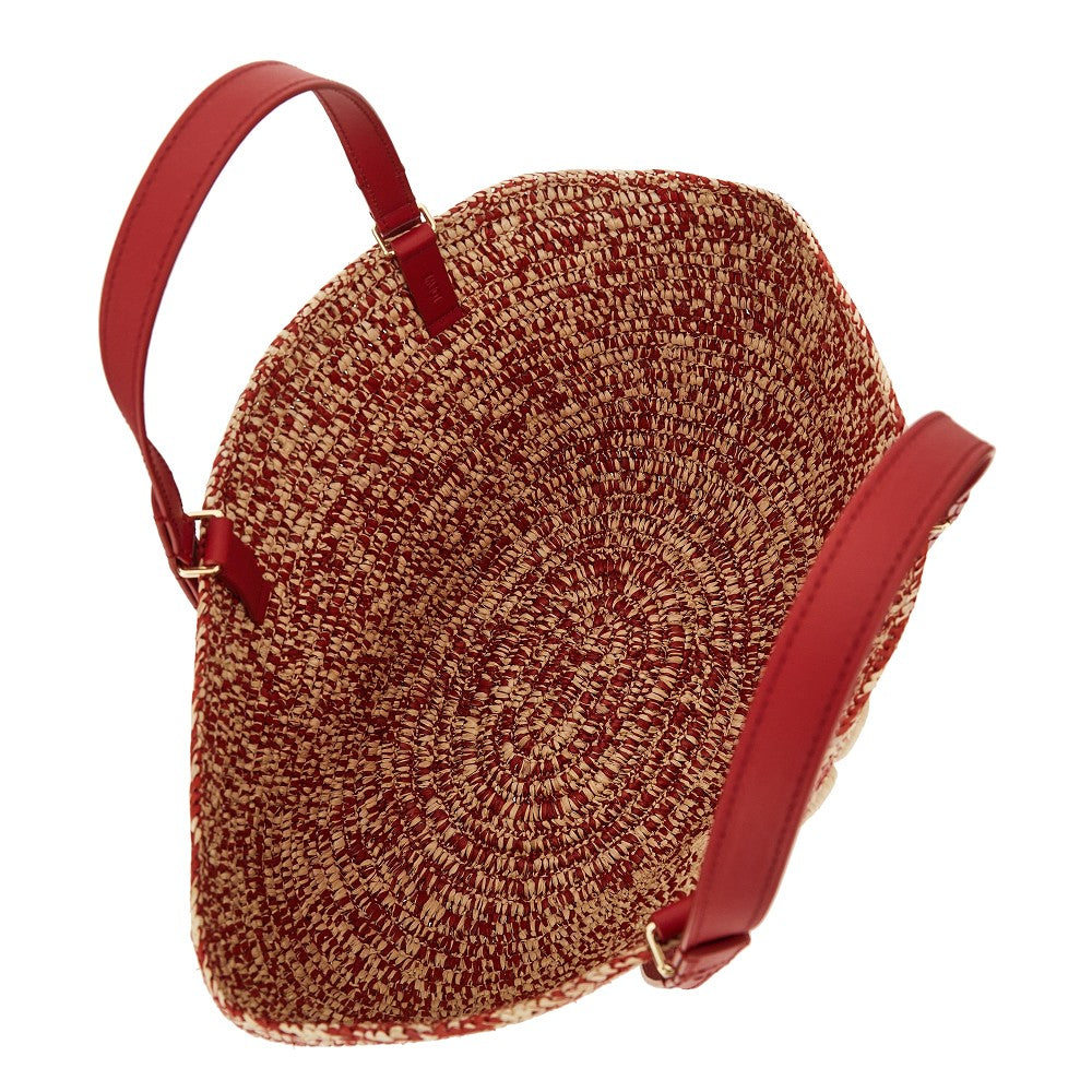 Basket bag 'Eclipse' media in rafia