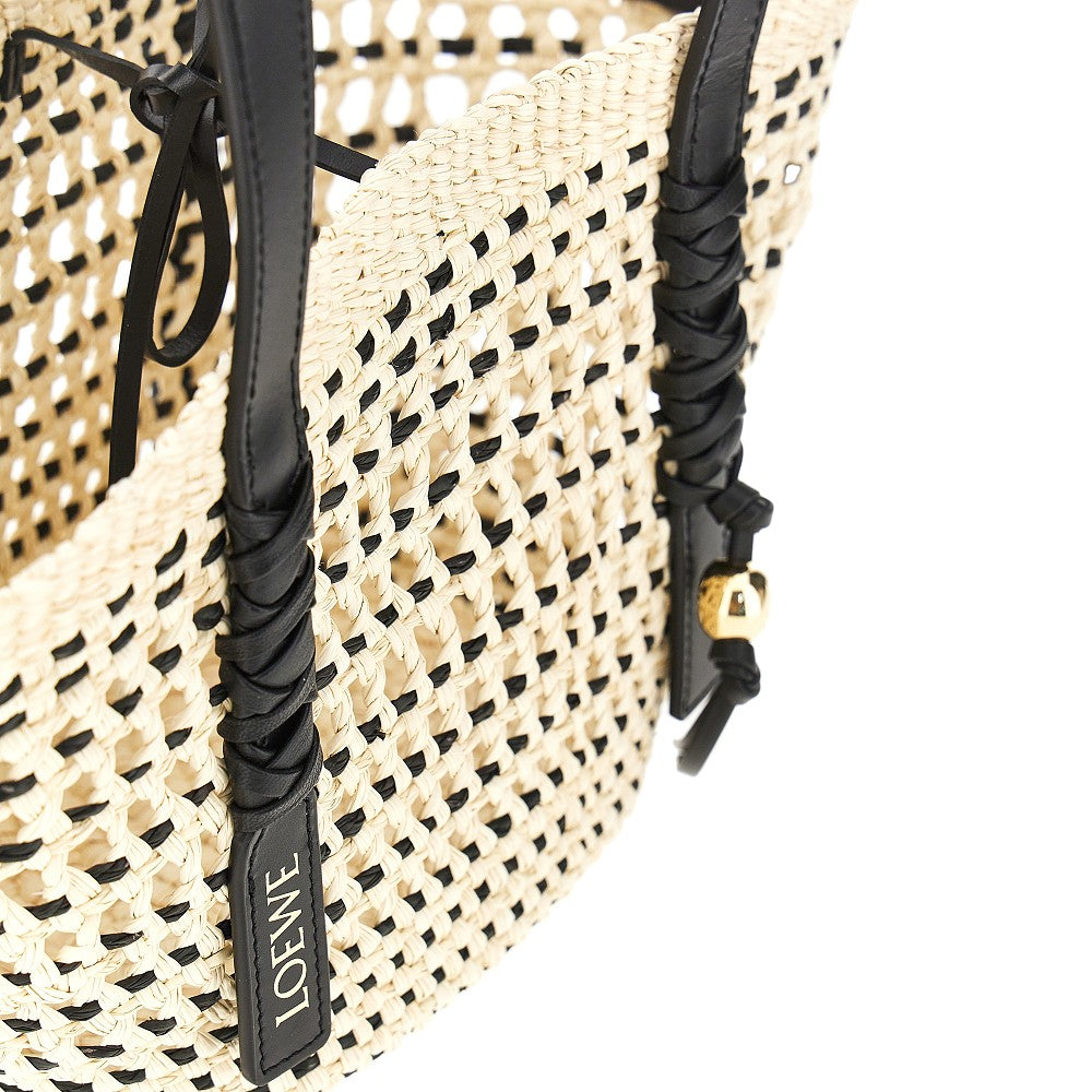 Braided palm small 'Braid' basket bag