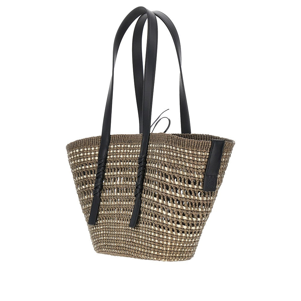 Braided palm medium  'Braid' basket bag
