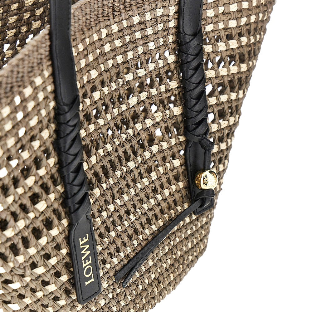 Braided palm medium  'Braid' basket bag