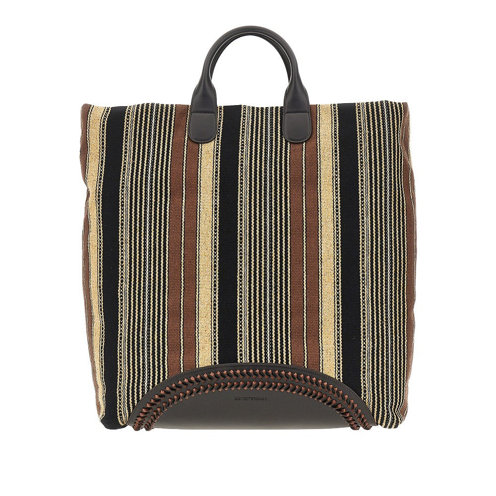 Silk and wool-blend knitted Shopping Bag