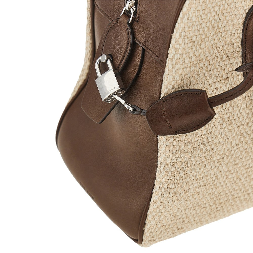 Borsa 'India 12.00' in tela e pelle