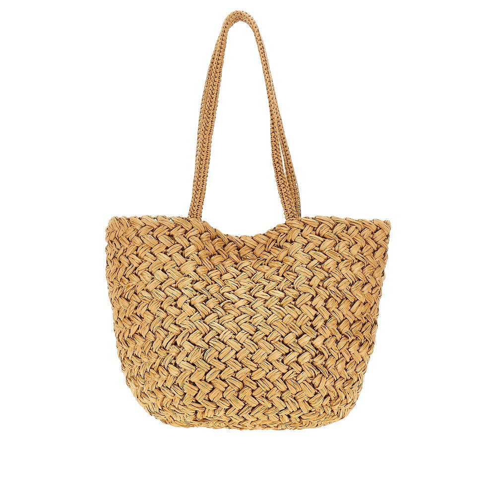 'Estelle Two' raffia bag