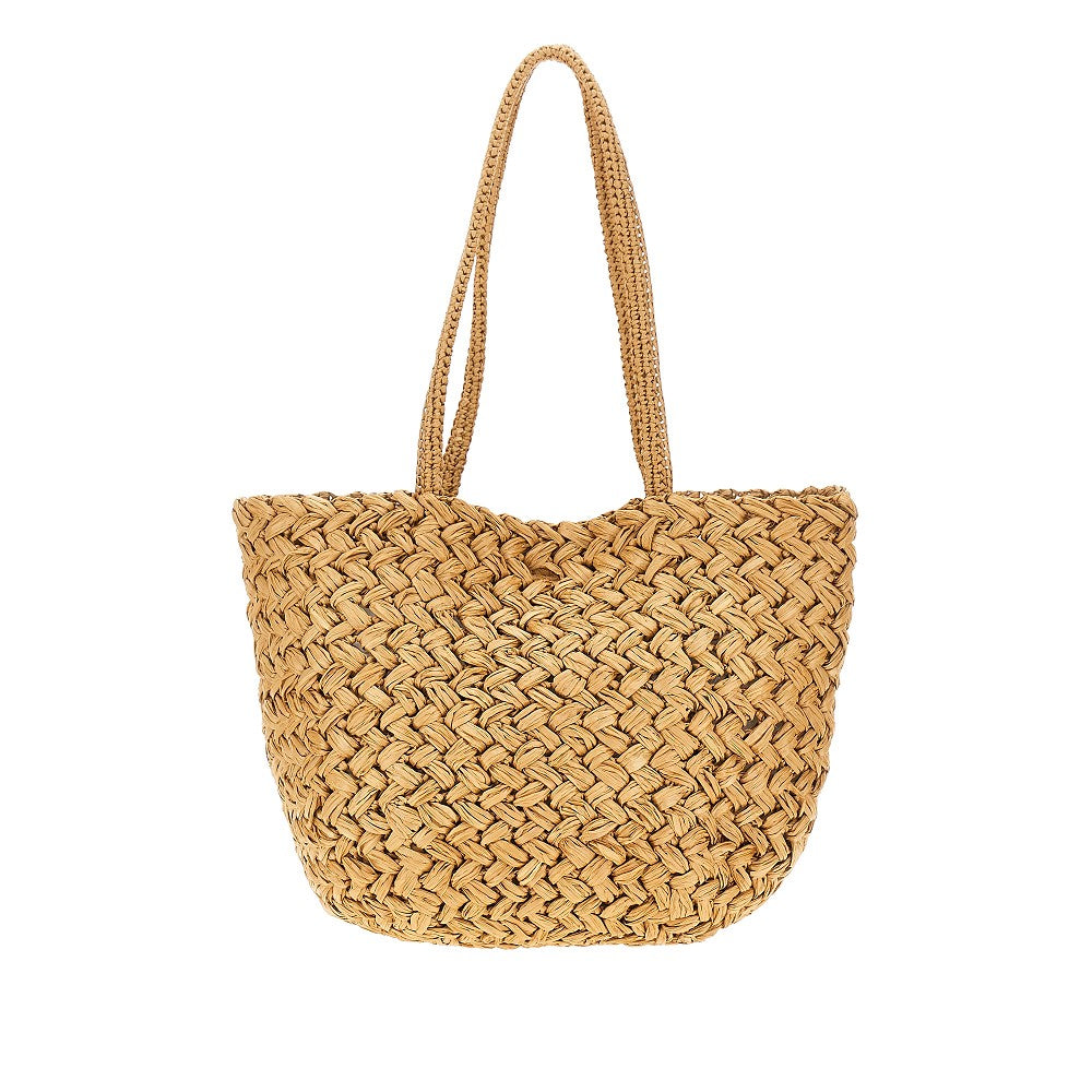 'Estelle Two' raffia bag