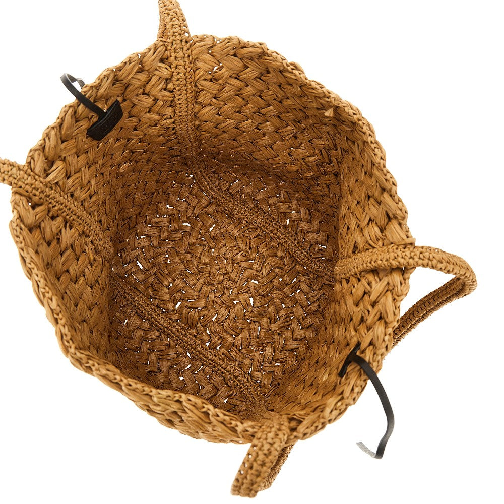 'Estelle Two' raffia bag