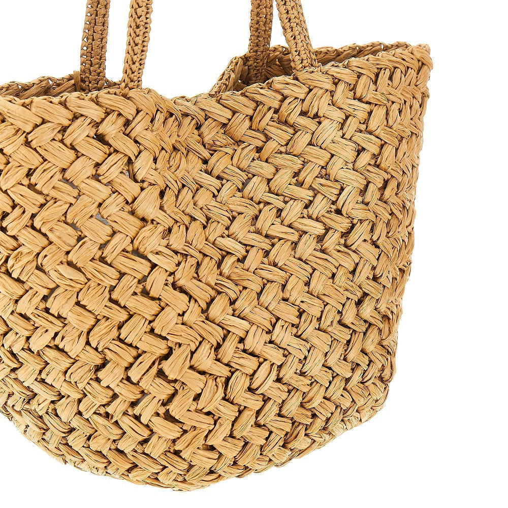 'Estelle Two' raffia bag