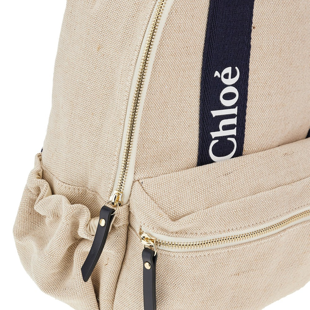 Kids canvas backpack