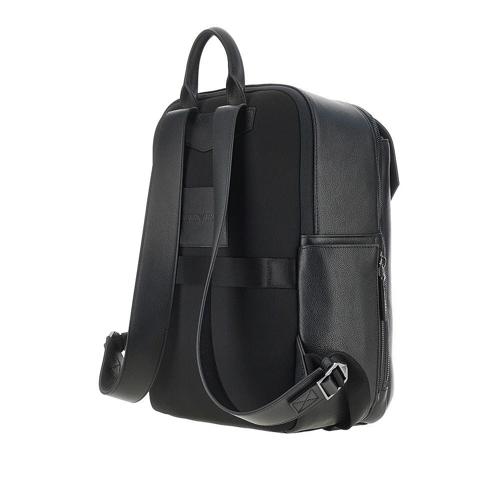 Zaino in pelle granata