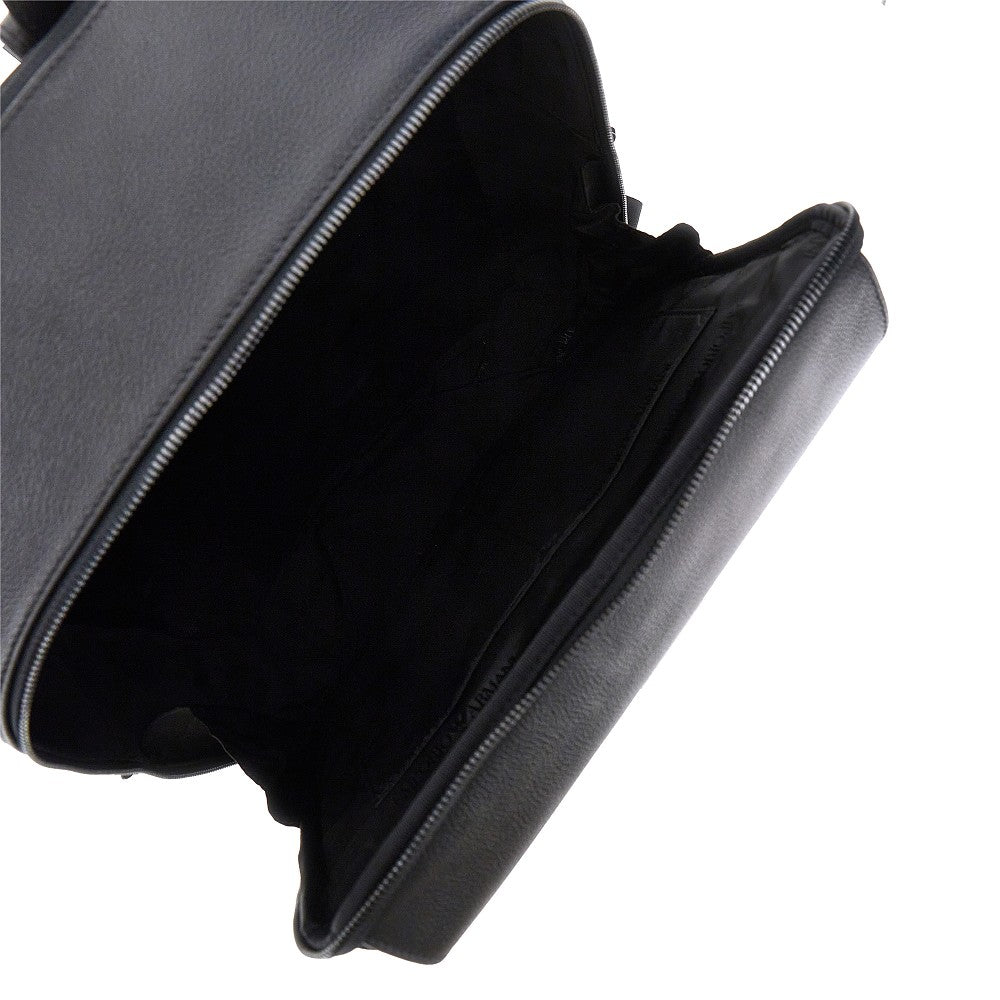 Zaino in pelle granata