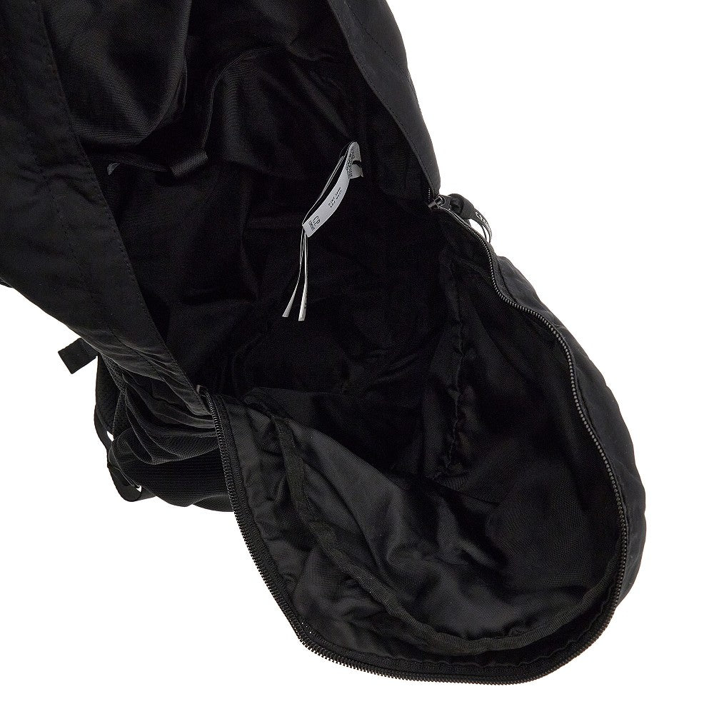 Nylon B backpack with lens detail