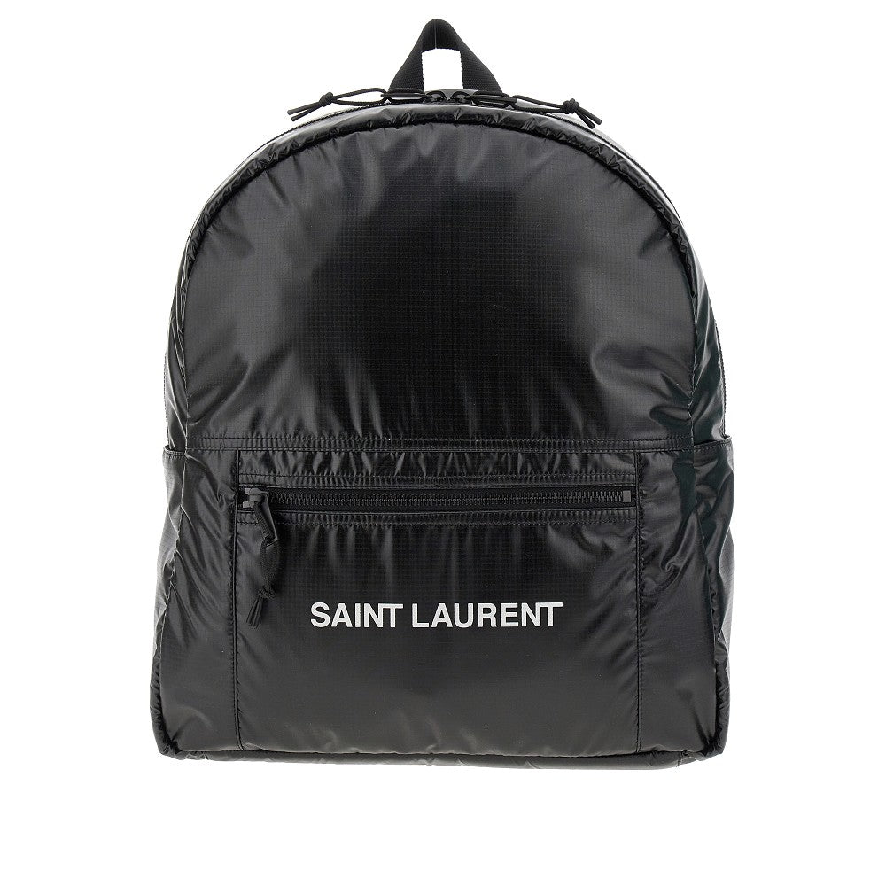 Shiny ripstop nylon backpack