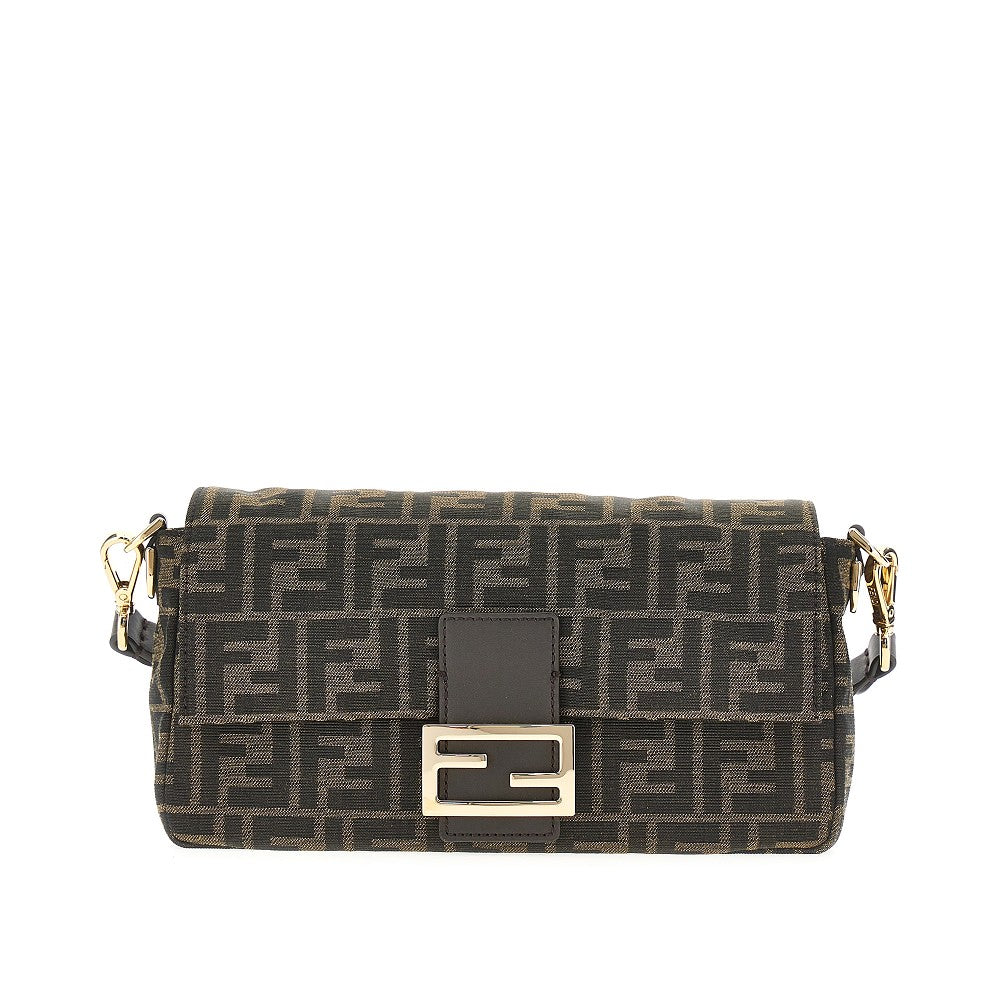 FF jacquard medium 'Baguette' bag