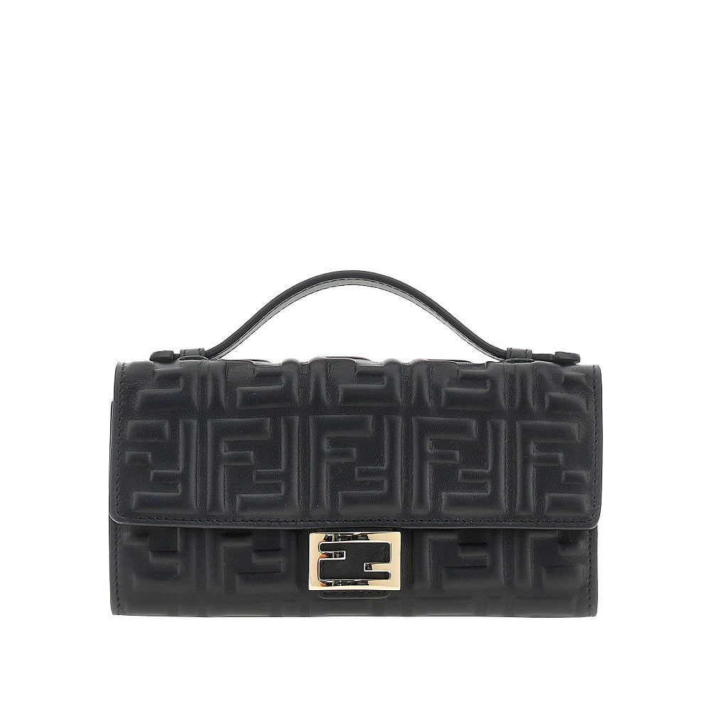 Clutch/portafoglio 'Baguette' in nappa FF