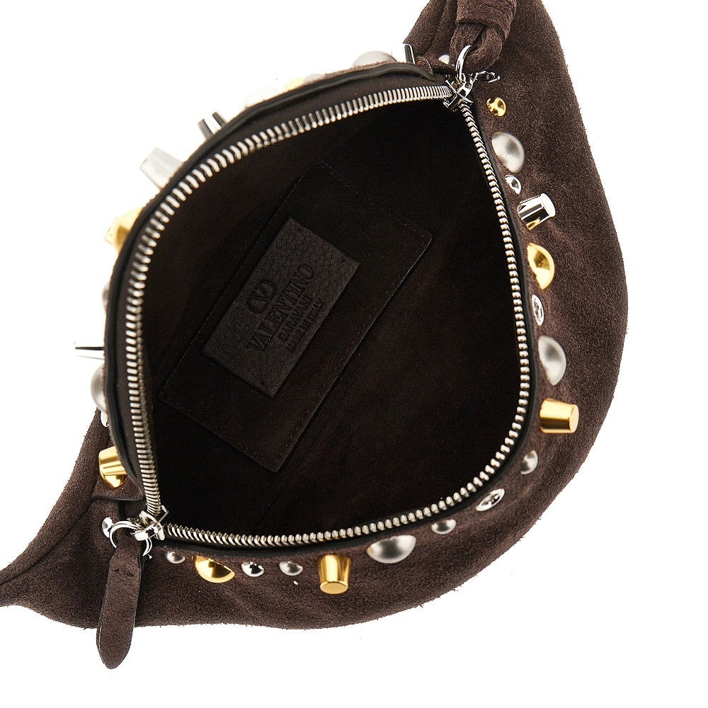 Suede leather 'Nellcôte' belt bag