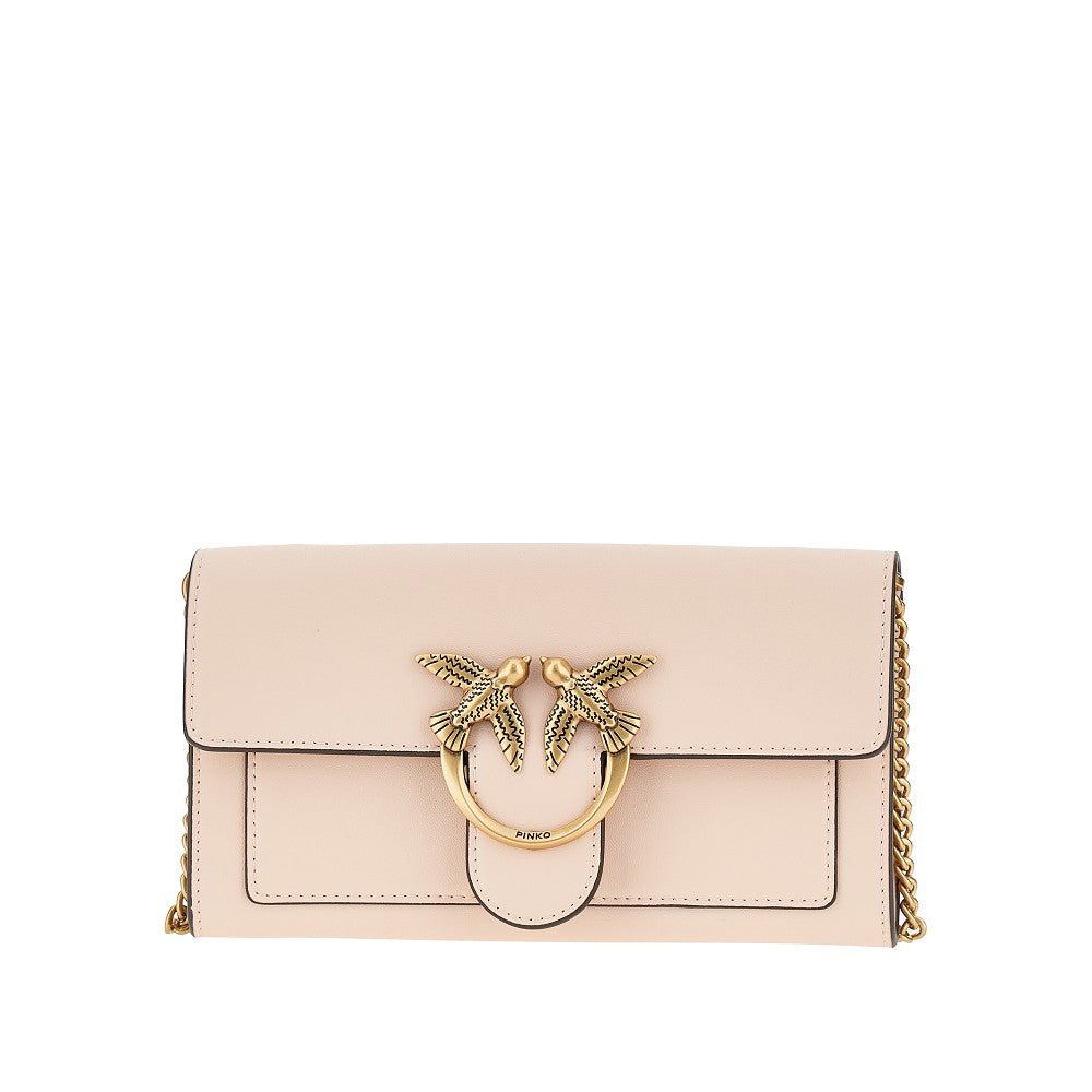 Clutch Love Bag One in pelle